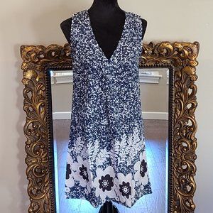 Fashion says 'me too' style says 'only me' Dark Blue Dress Ladies, Size M